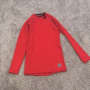 Nine Pro compression top red size small